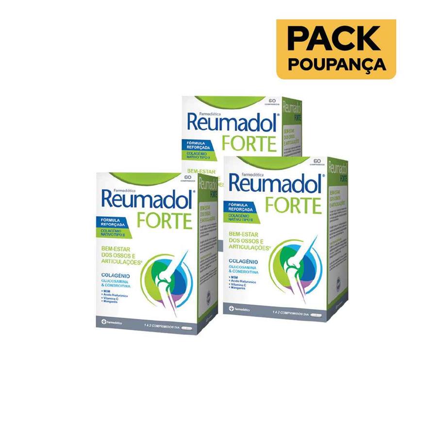 Farmodiética Reumadol Forte 60 Comprimidos - Pack de 3