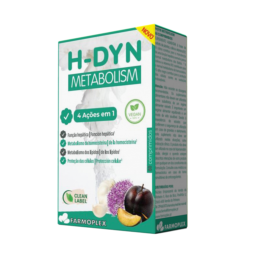 Farmoplex H-Dyn Metabolism 60 Comprimidos - imagem principal