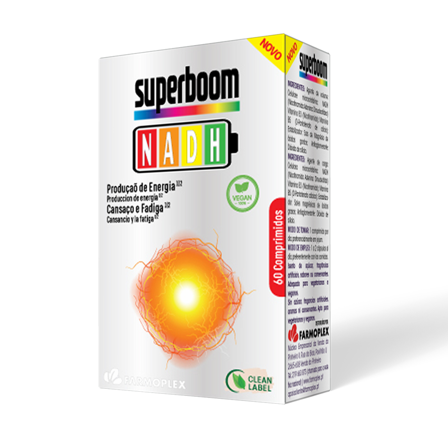 Farmoplex Superboom NADH 60 Comprimidos - imagem principal