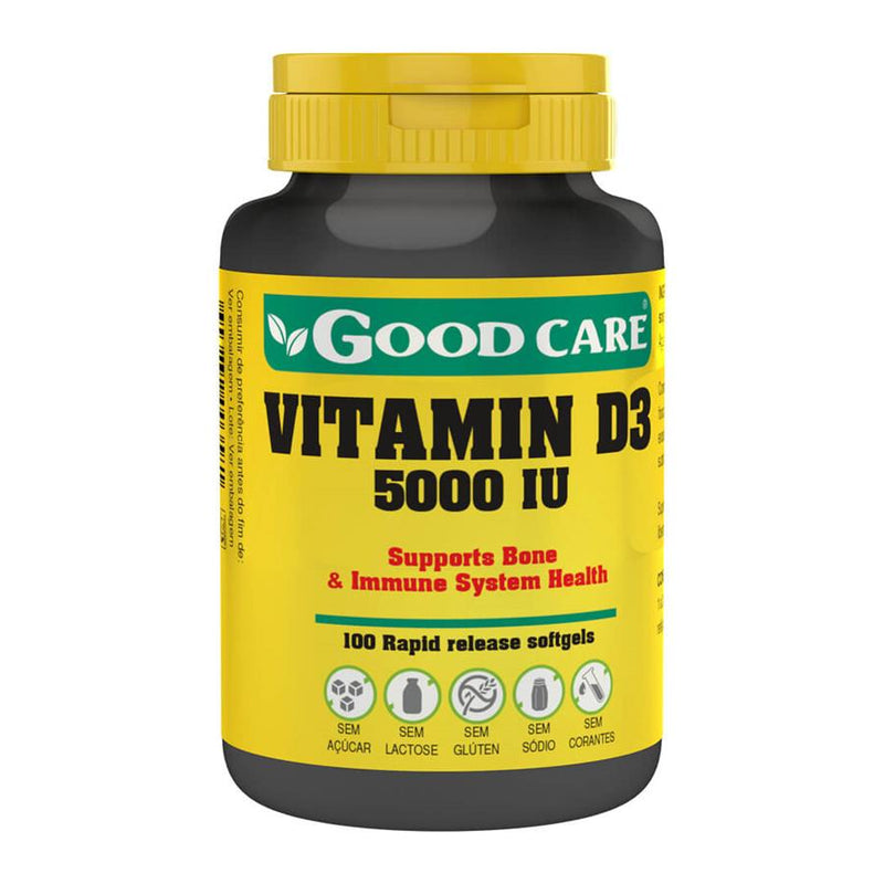 Good Care Vitamin D3 5000iu 100 cápsulas