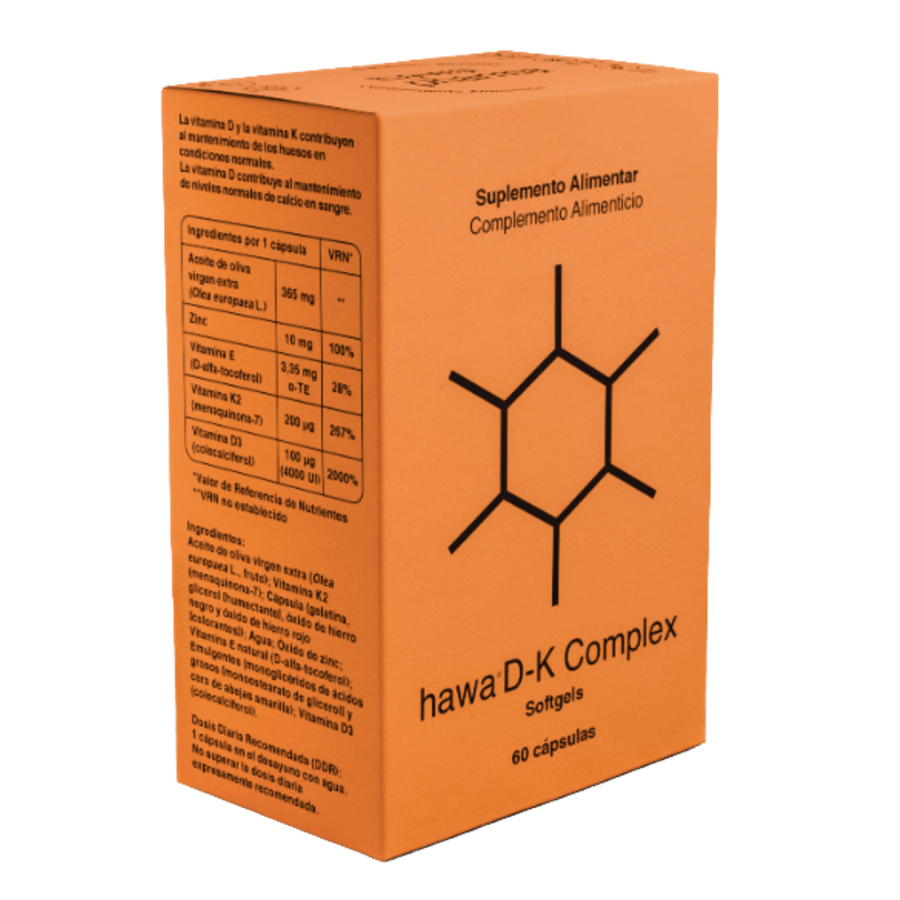 Hawa D-K Complex Softgels 60 Cápsulas - imagem principal