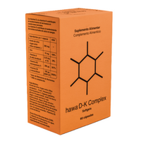 Hawa D-K Complex Softgels 60 Cápsulas