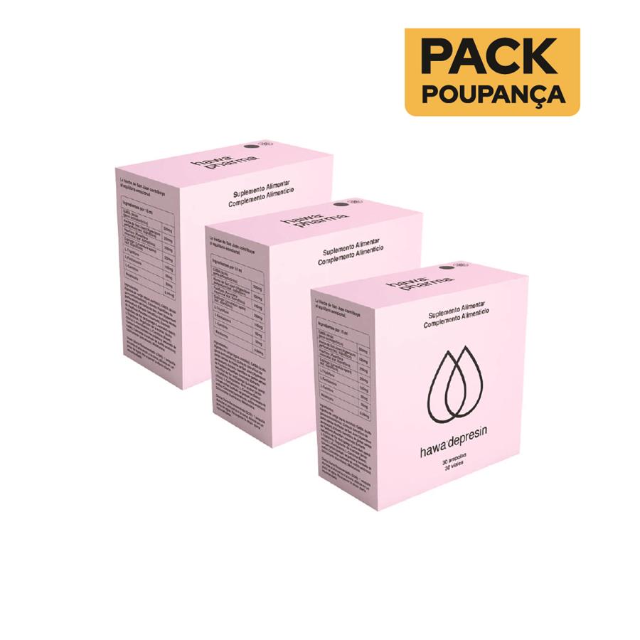 Hawa Depresin 30 Ampolas - Pack de 3