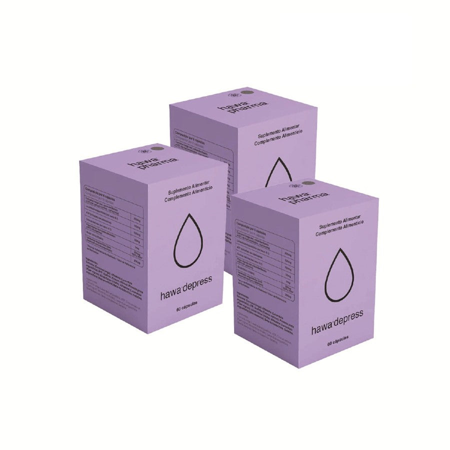 Hawa Depress 60 Cápsulas - Pack de 3 - imagem principal