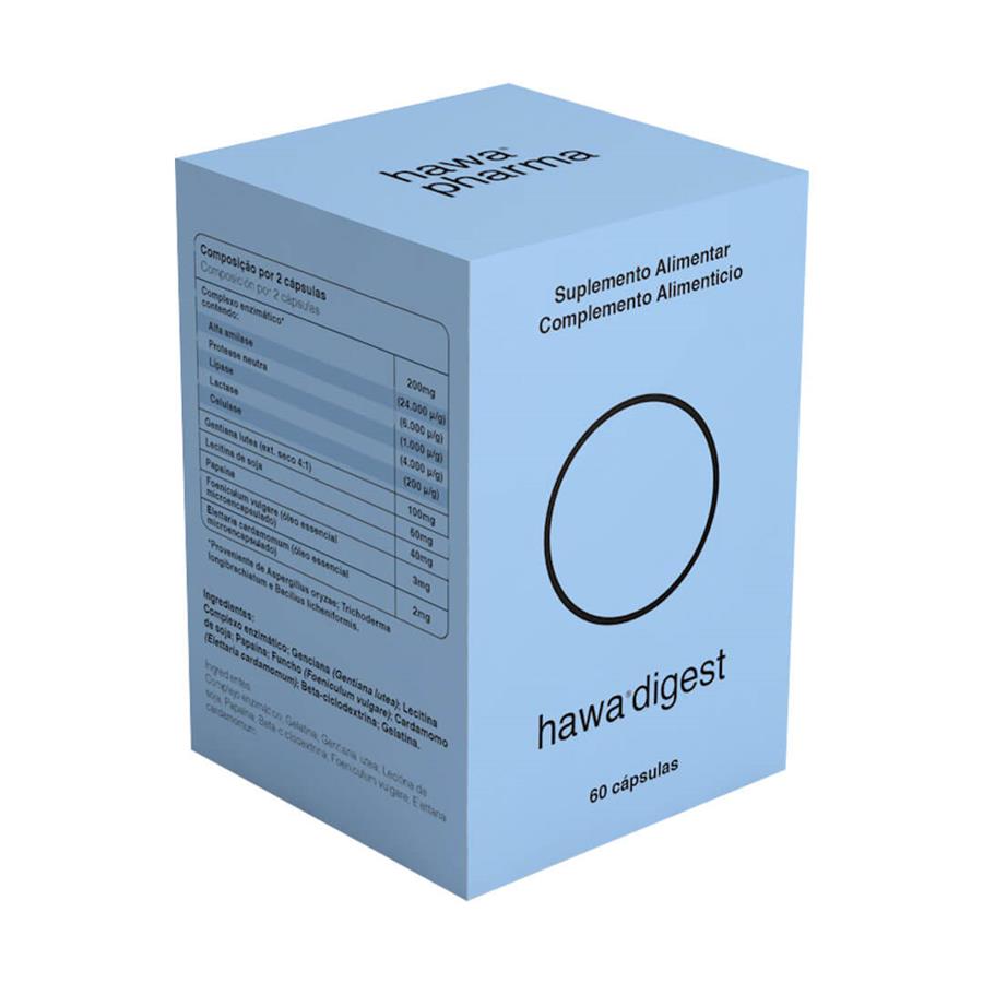 Hawa Digest 60 Capsules - imagem principal