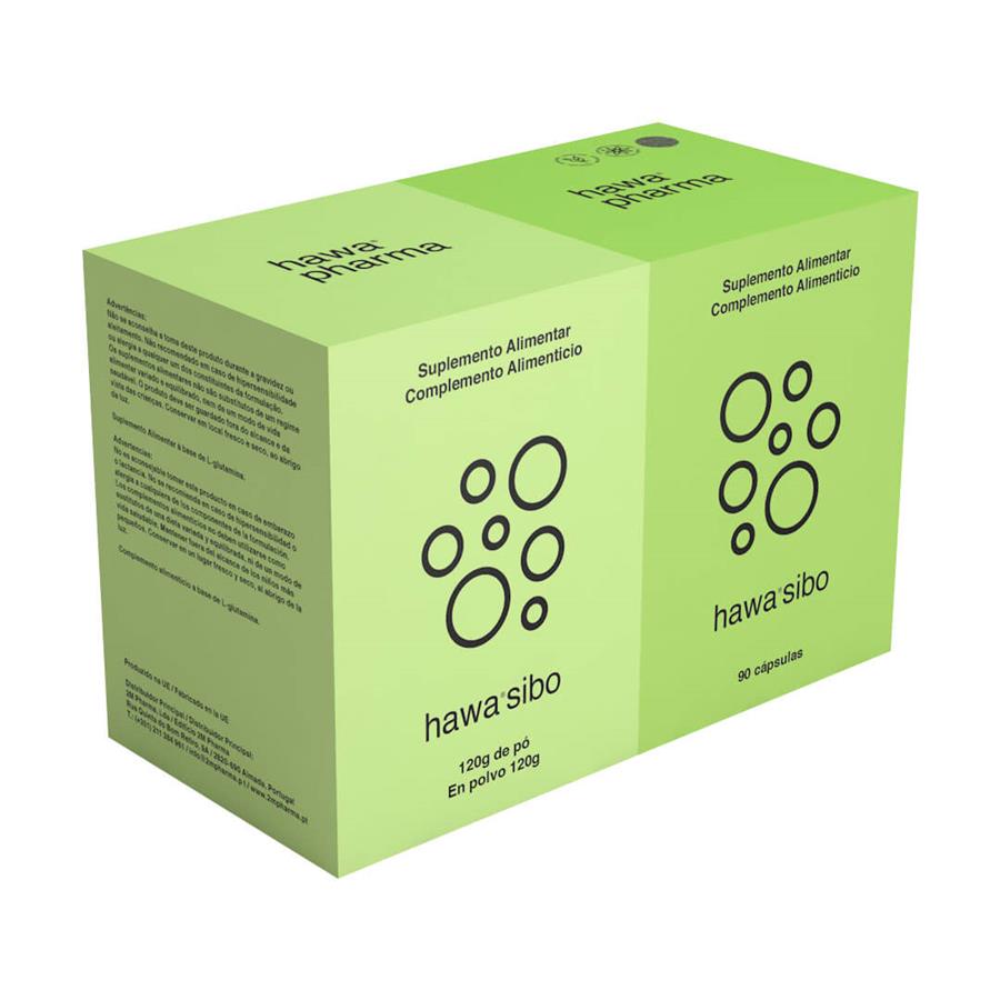 Hawa Sibo Kit 120g + 90 Cápsulas - imagem principal