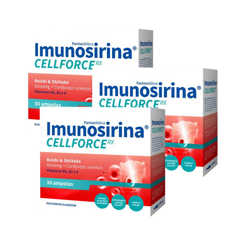 Farmodiética Imunosirina CellForce RX 30 Ampolas - Pack de 3