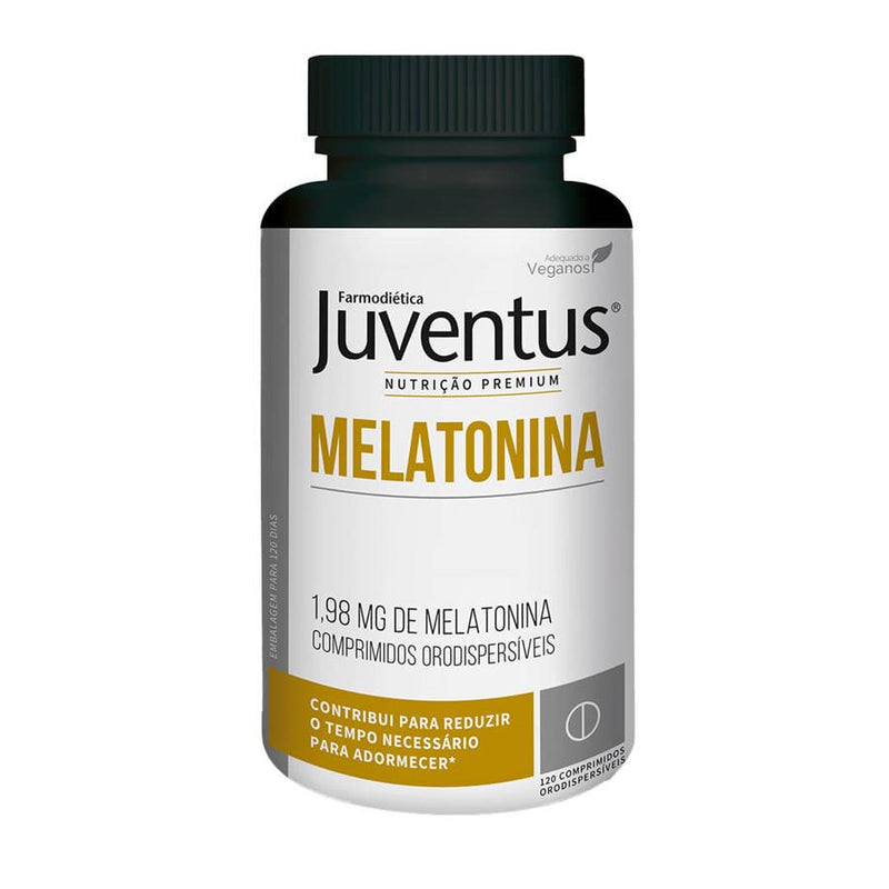 Juventus Melatonina 1.98mg 120 Comprimidos Orodispersíveis