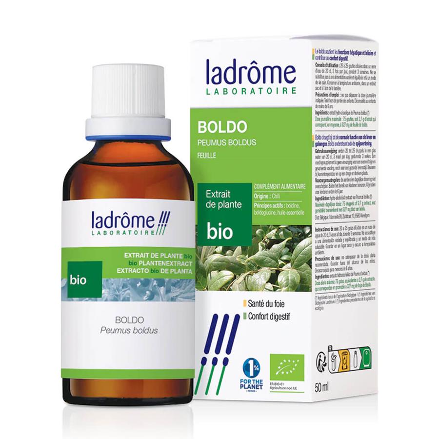 Ladrôme Boldo Bio 50 ml Extrato Hidroalcoólico - imagem principal