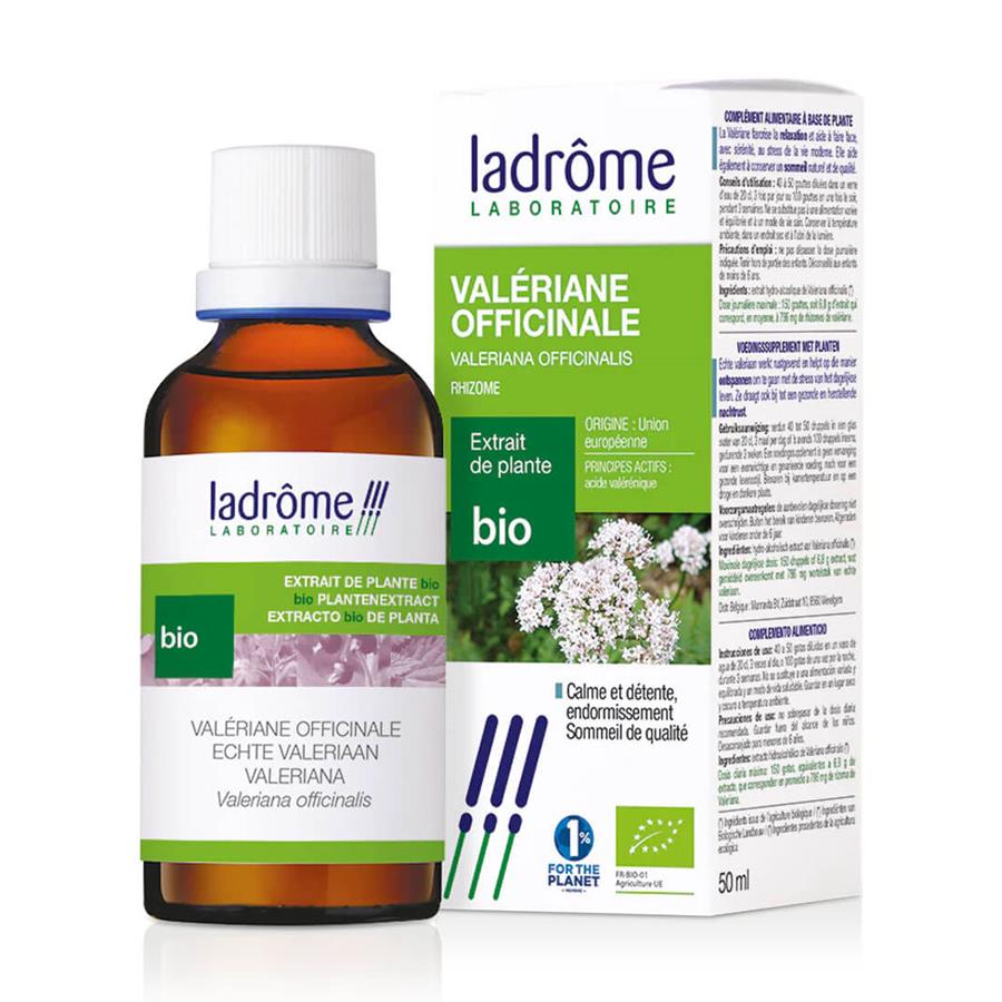 Ladrôme Valeriana Bio 50 ml Extrato Hidroalcoólico - imagem principal