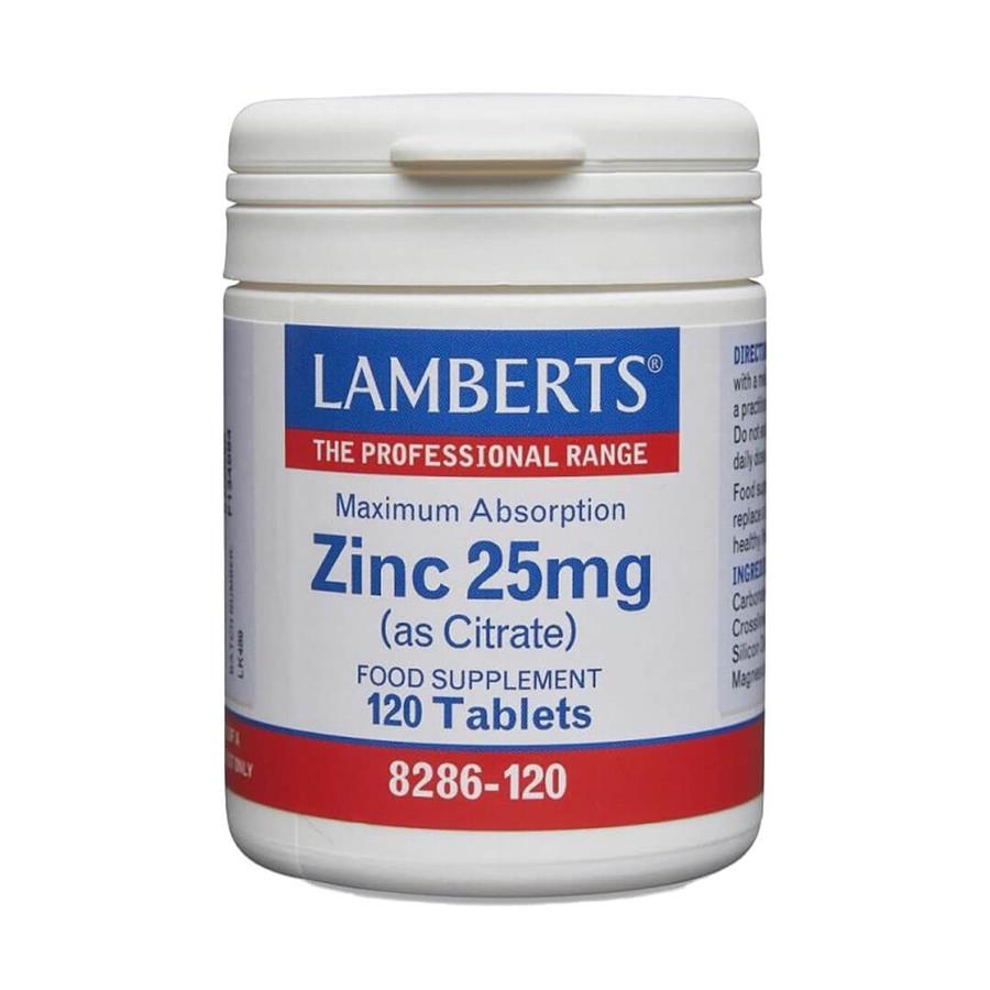 Lamberts Zinc 25 mg 120 comprimidos - imagem principal