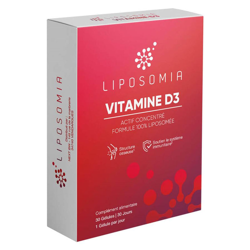 Liposomia Vitamin D3 30 Cápsulas