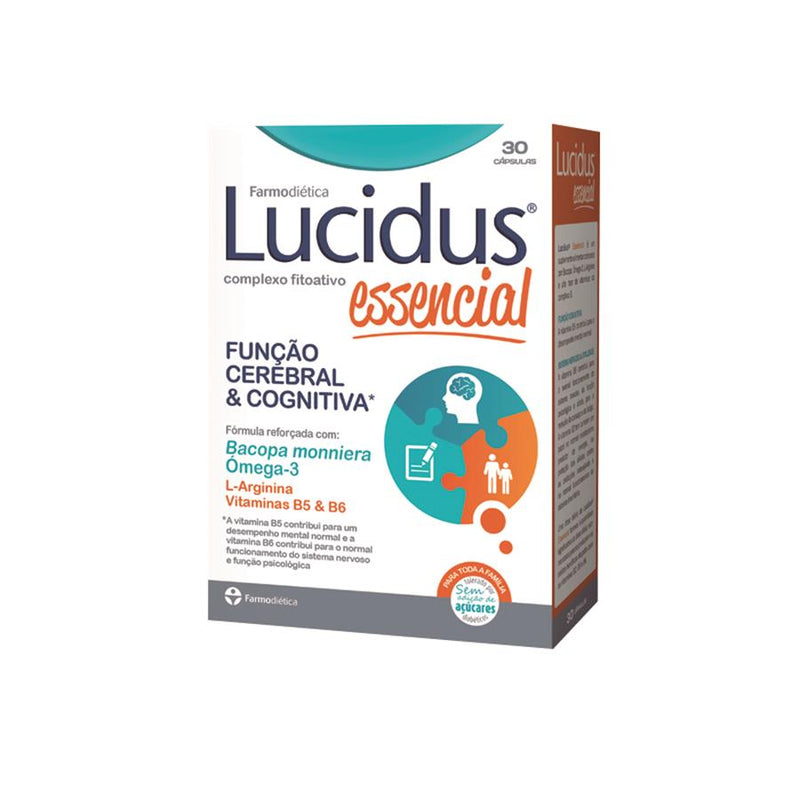Farmodiética Lucidus Essencial 30 Cápsulas