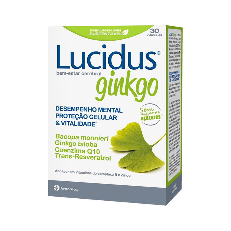 Farmodiética Lucidus Ginkgo 30 Cápsulas