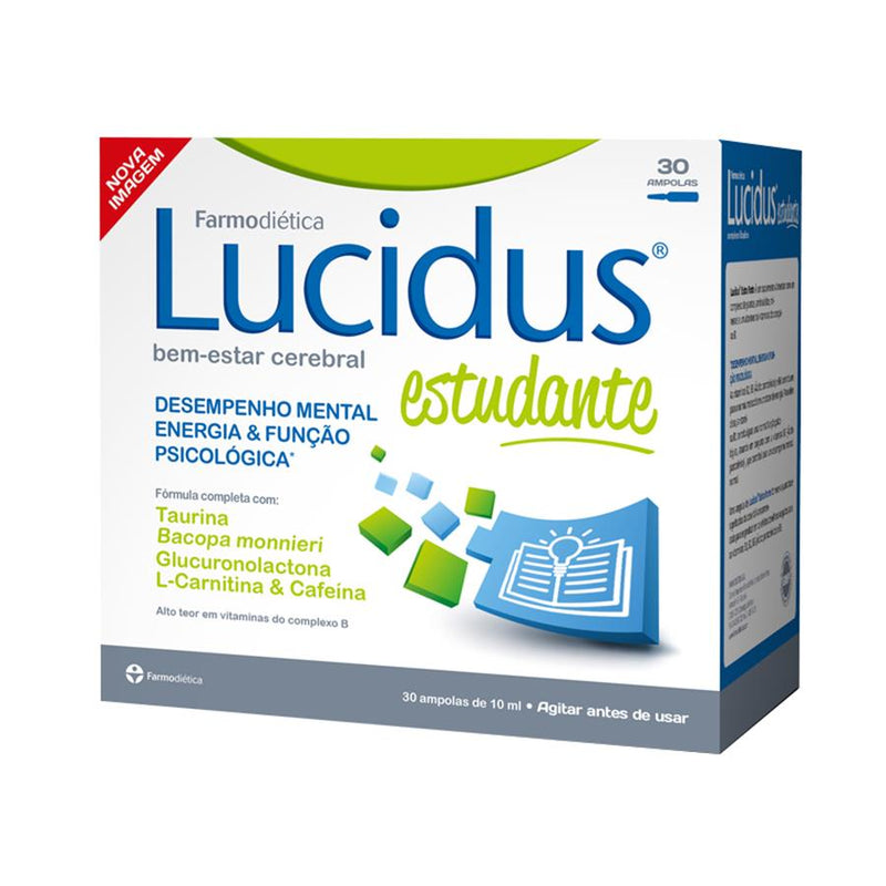 Farmodiética Lucidus Estudante 30 Ampolas