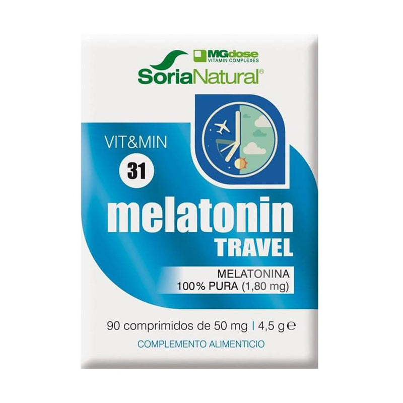 Soria Natural Vit&Min 31 Melatonin Travel 90 Comprimidos