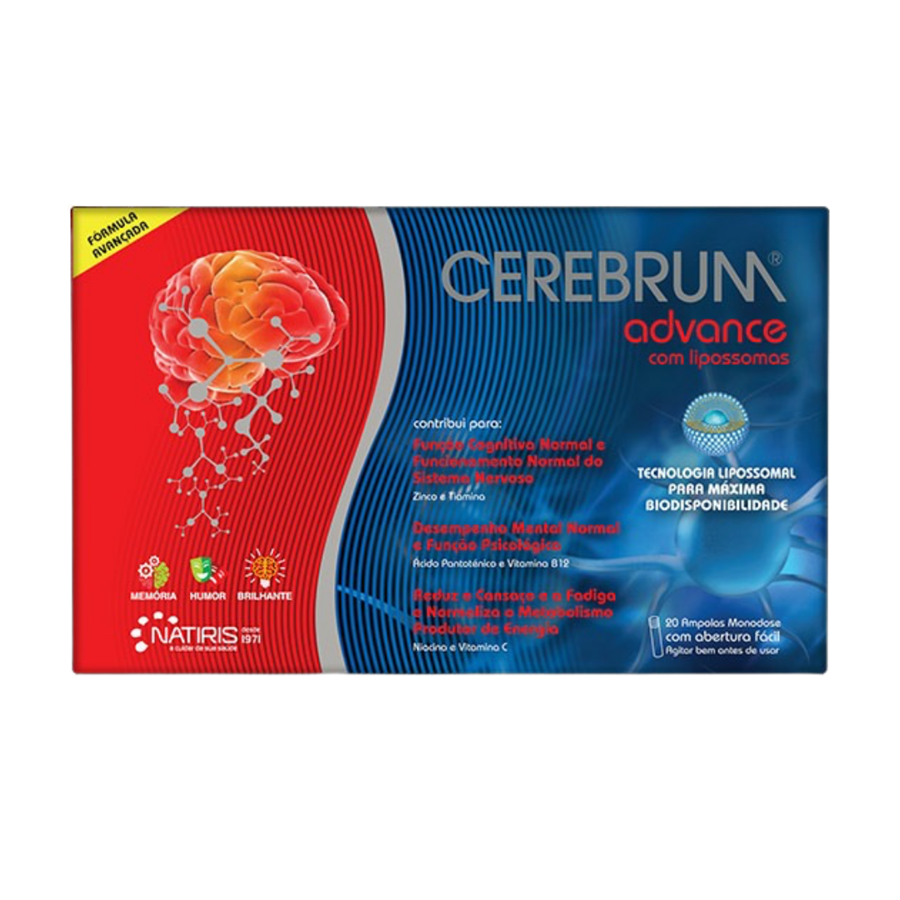 Natiris Cerebrum Advance 20 Ampolas - imagem principal