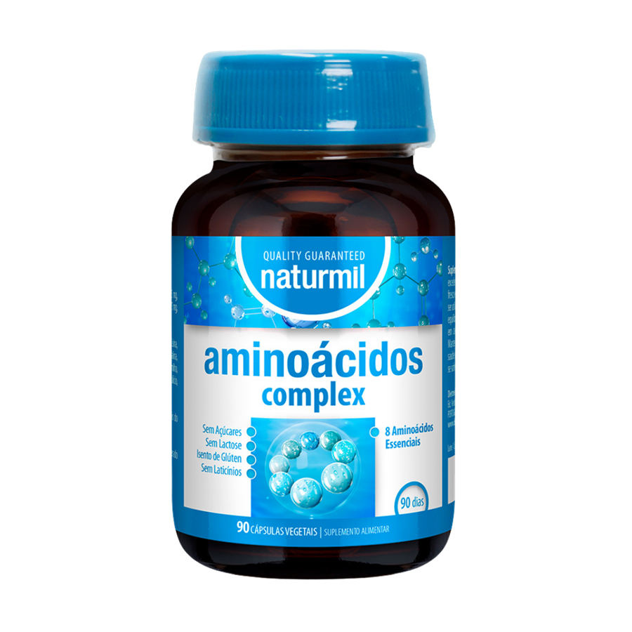 Naturmil Complejo de Aminoácidos 90 Cápsulas - imagem principal