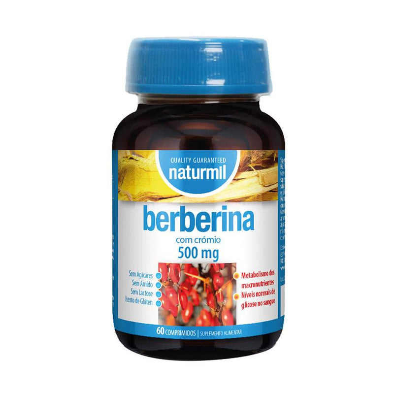 Naturmil Berberina 500mg 60 Comprimidos