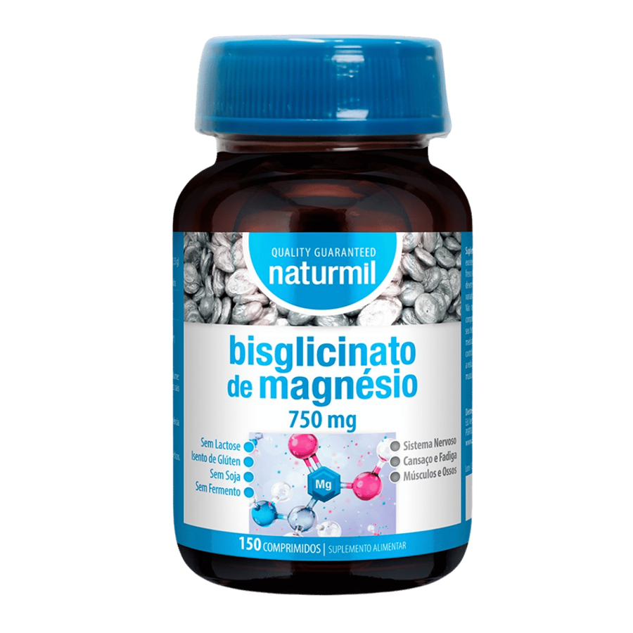 Naturmil Bisglicinato de Magnésio 150 Comprimidos - imagem principal