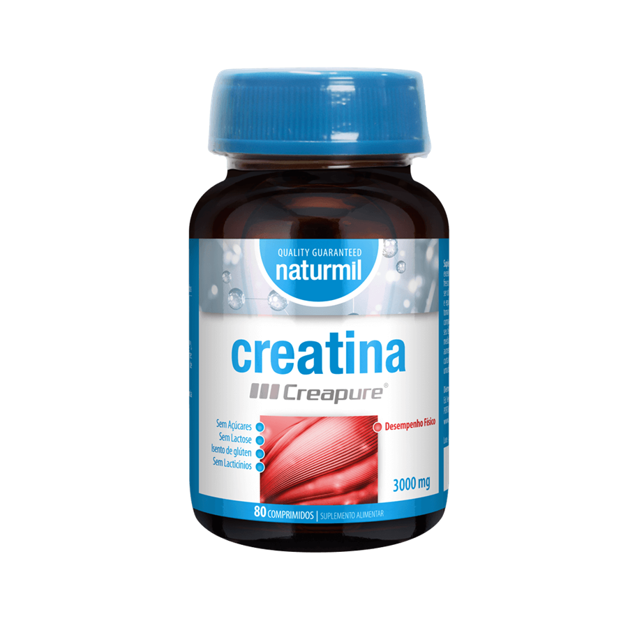 Naturmil Creatine 80 Tablets - imagem principal