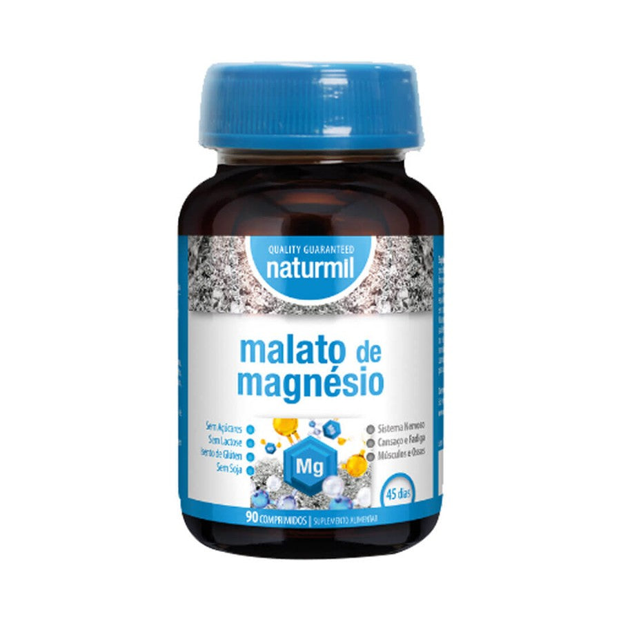 Naturmil Malato Magnesio 90 Comprimidos - imagem principal
