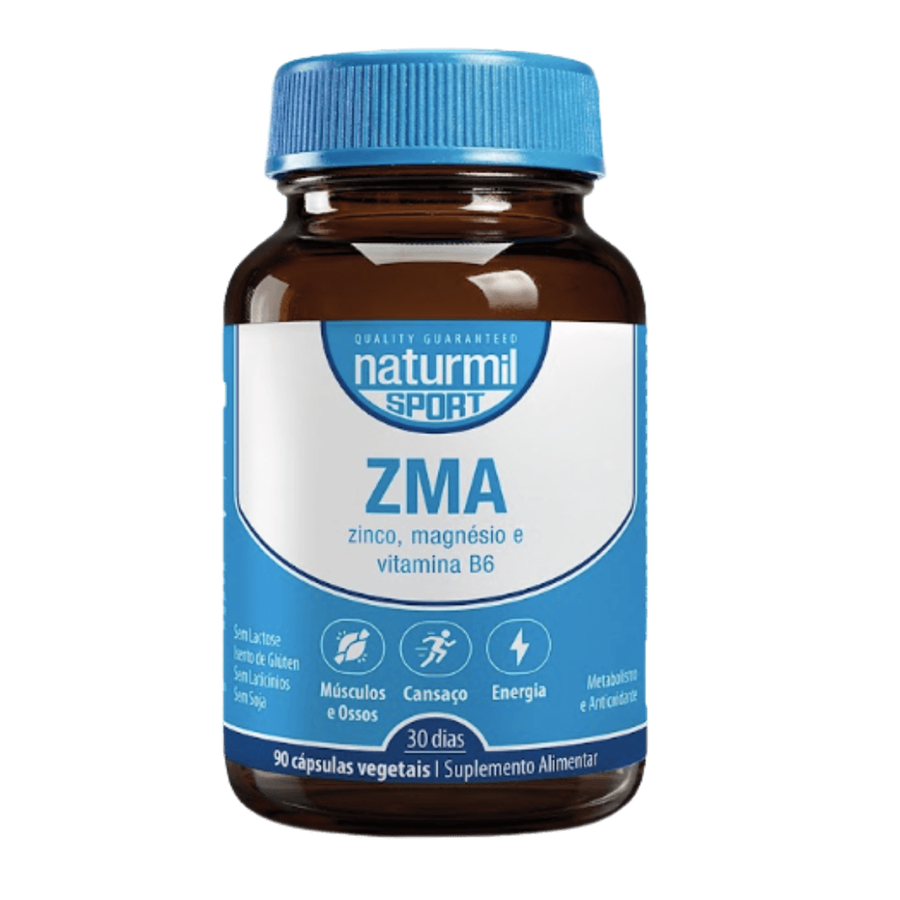 Naturmil Sport ZMA 90 Cápsulas Vegetais - imagem principal