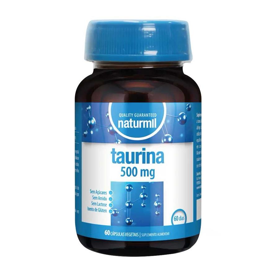 Naturmil Taurina 500 mg 60 Cápsulas