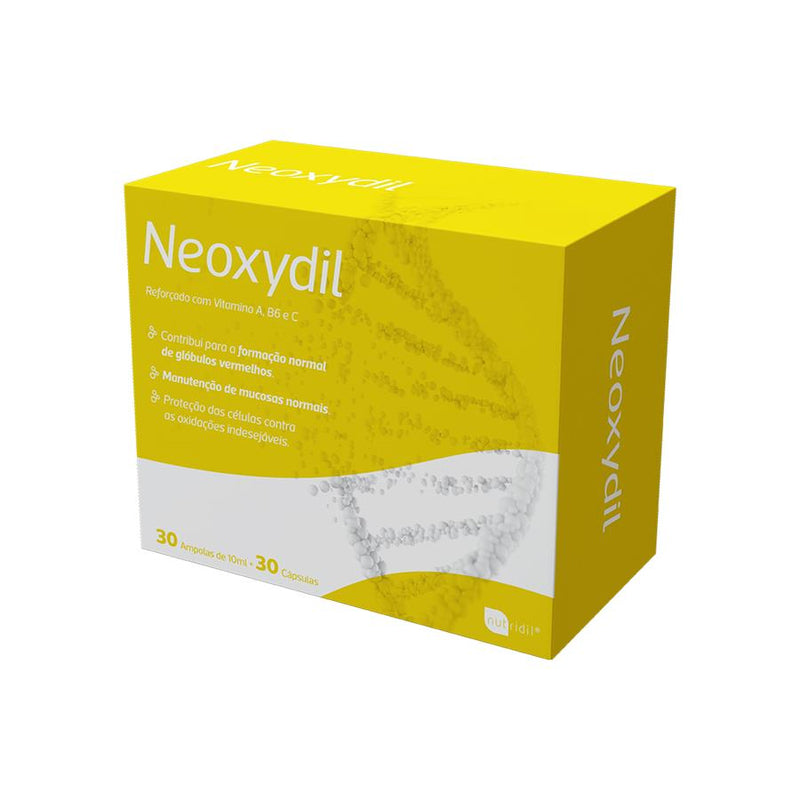 Nutridil Neoxydil 30 Ampolas + 30 Cápsulas