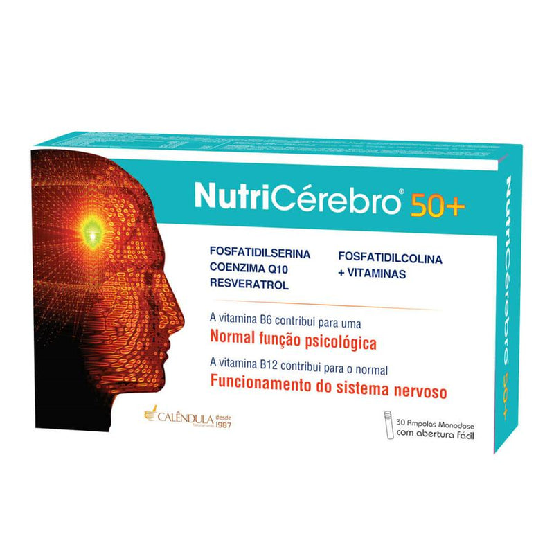 Calêndula NutriCérebro 50+ 30 Ampolas