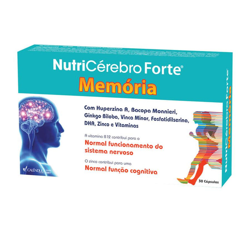 Calêndula NutriCérebro Forte Memória 30 Cápsulas