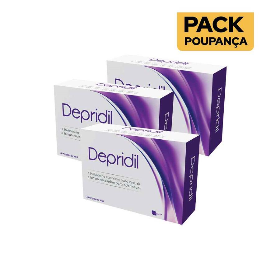 Nutridil Depridil 30 ampolas - Pack de 3