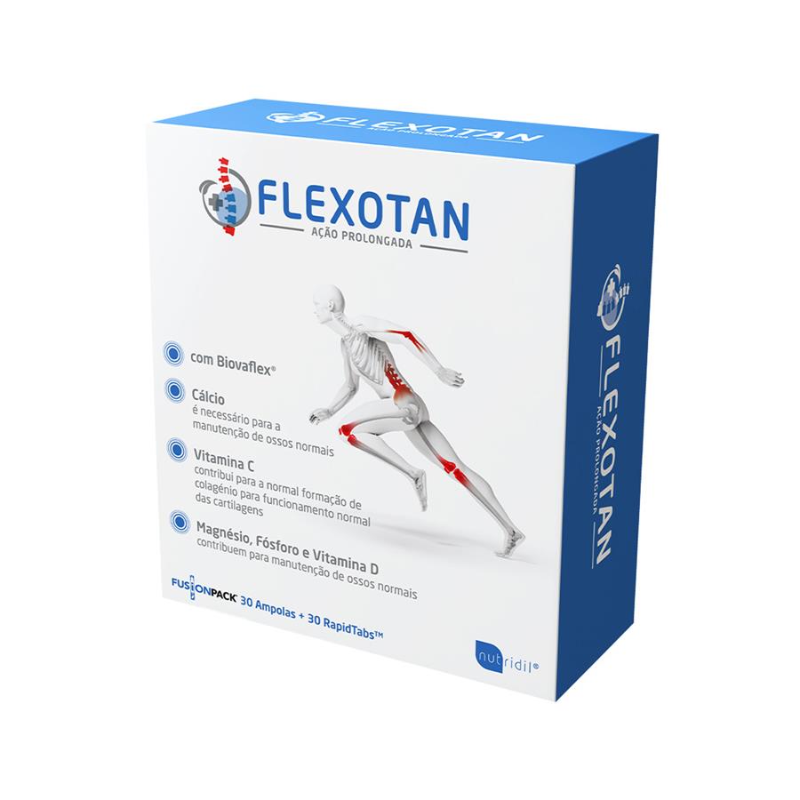 Nutridil Flexotan Ação Prolongada 30 + 30 RapidTabs - imagem principal
