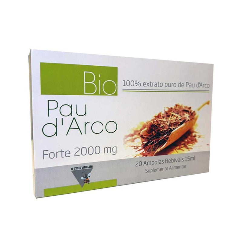 O Tio d'Abelha Bio Pau D'arco 20 Ampolas