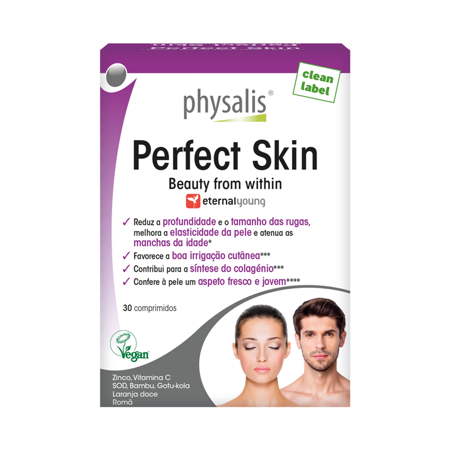 Physalis Perfect Skin 30 Comprimidos - imagem principal