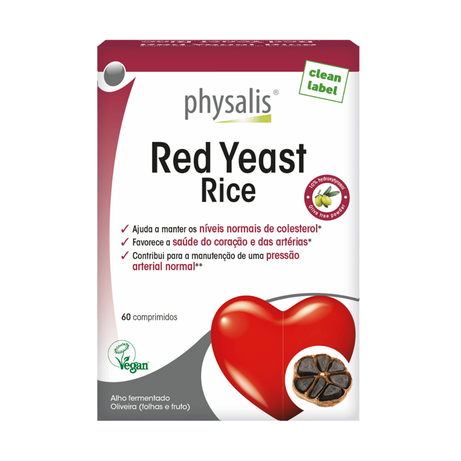 Physalis Red Yeast Rice Bio 60 Comprimidos - imagem 1