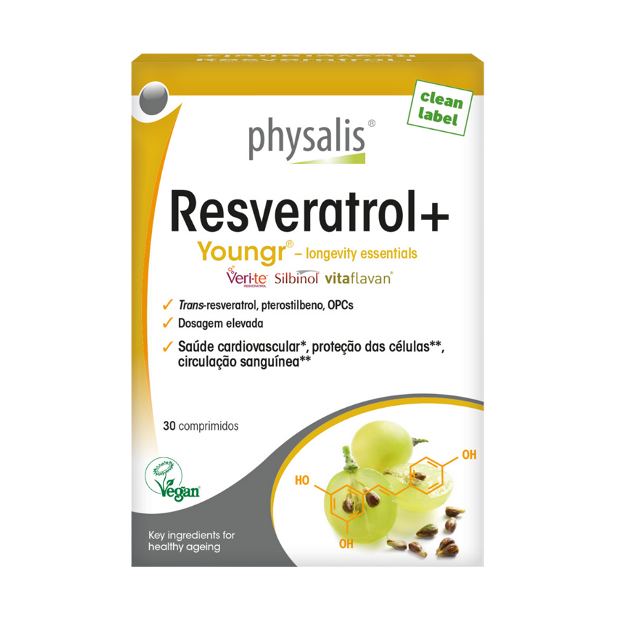 Physalis Resveratrol+ 30 Comprimidos - imagem principal