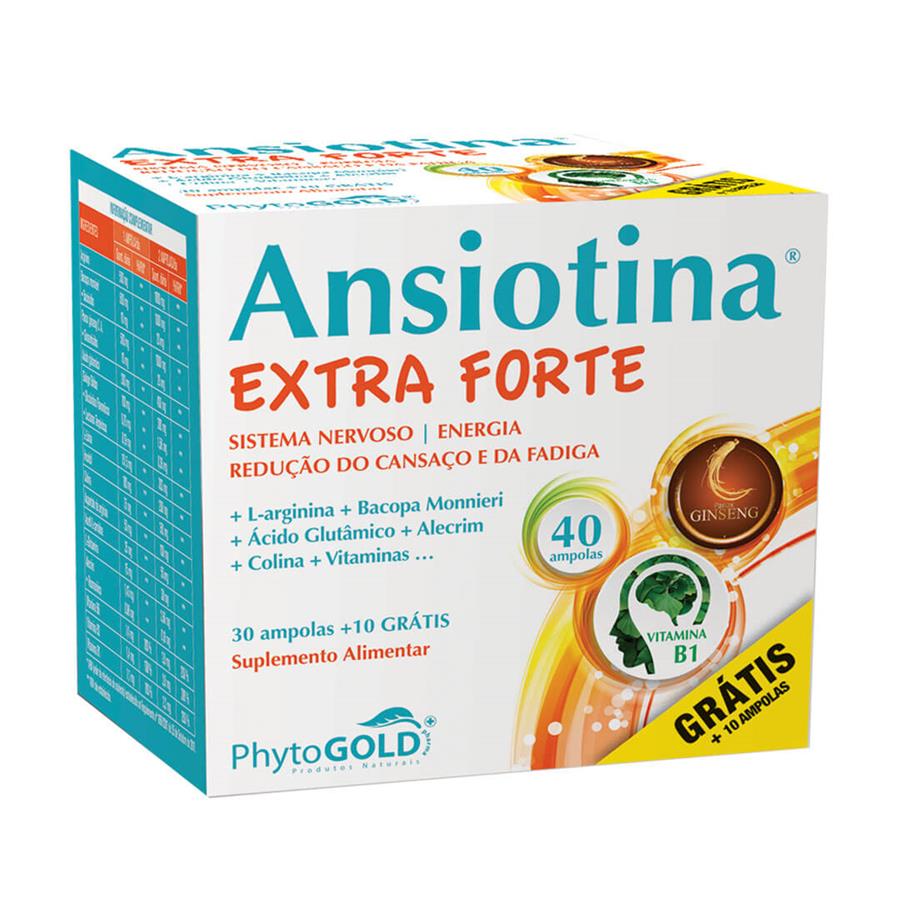 Phytogold Ansiotina Extra Forte 40 ampolas - imagem principal