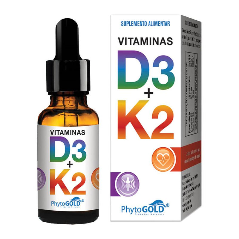 Phytogold Vitaminas D3 + K2 30ml