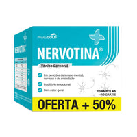 Phytogold Nervotina Tónico Cerebral 30 Ampolas