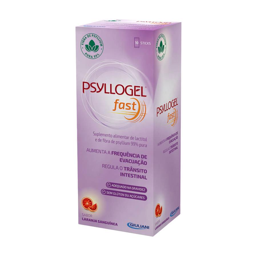Psyllogel Fast Laranja Sanguínea 10 Sticks - imagem principal