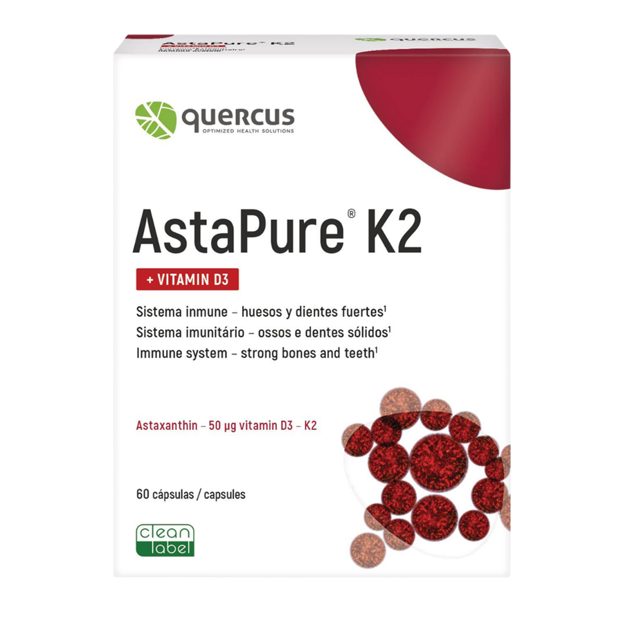 Quercus AstaPure K2 60 Cápsulas - imagem principal