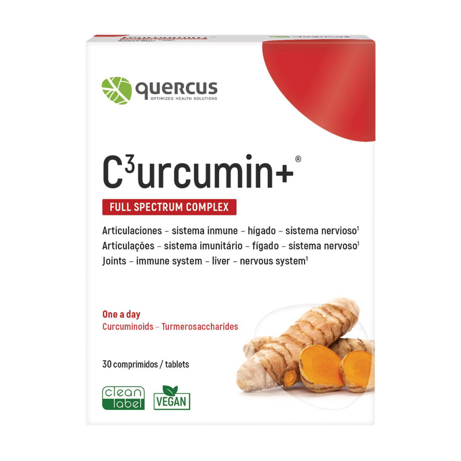 Quercus C3urcumin+ 30 Comprimidos - imagem principal