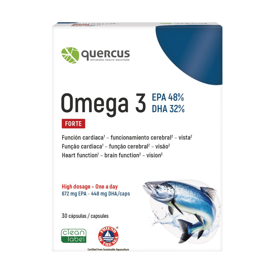 Quercus Omega 3 Forte 30 Softcaps - imagem principal