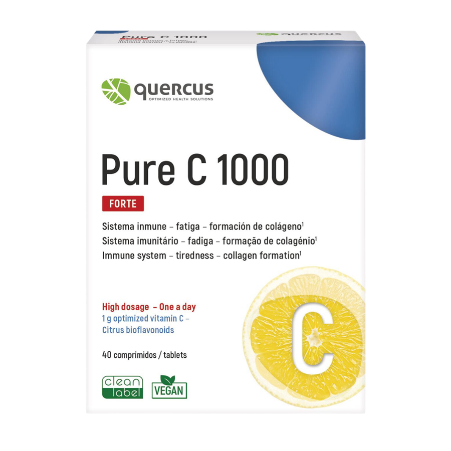 Quercus Pure C 1000 40 Comprimidos - imagem principal