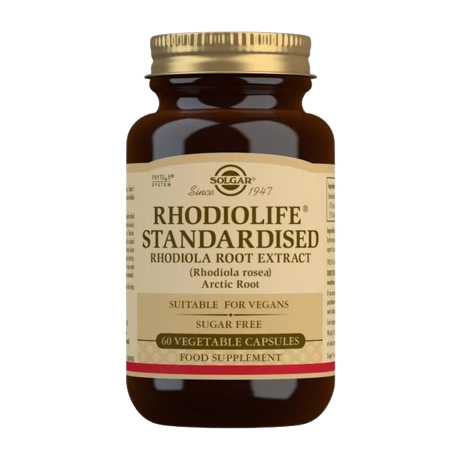 Solgar Extrato da Raiz de Rodiola 60 Cápsulas - imagem principal