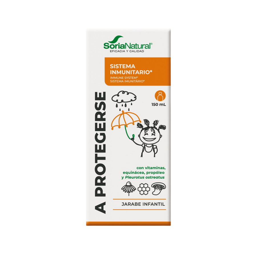 Soria Natural A Proteger-se Crianças Xarope 150ml - imagem principal