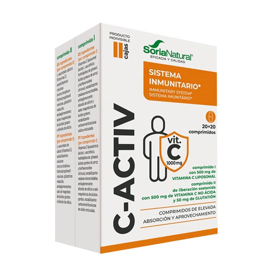 Soria Natural C-Activ 20+20 Comprimidos - imagem principal