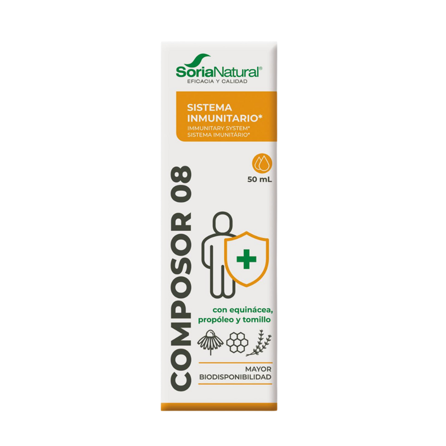 Soria Natural Composor 08 Echinacea Complex 50ml - imagem principal