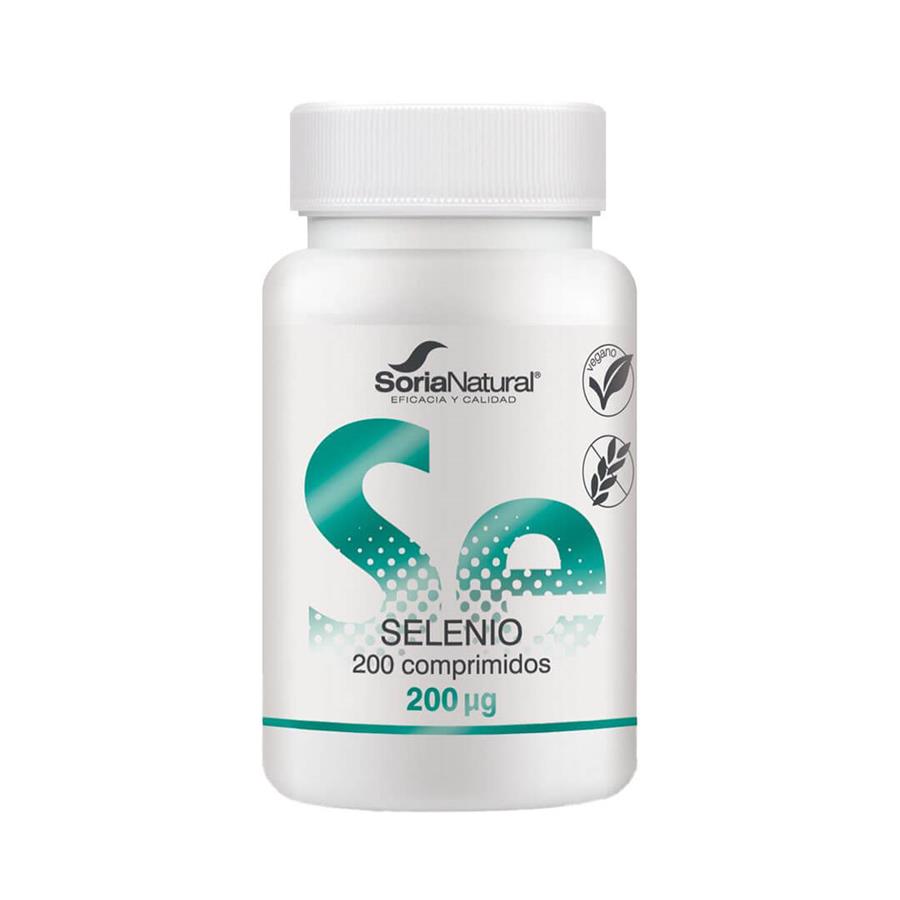 Soria Natural Selénio 200 ug 200 Comprimidos - imagem principal